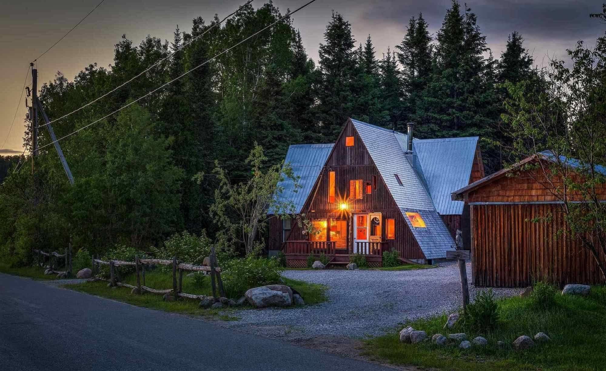 Albergue Au Sommet Du Fjord Sacre-Coeur Exterior foto